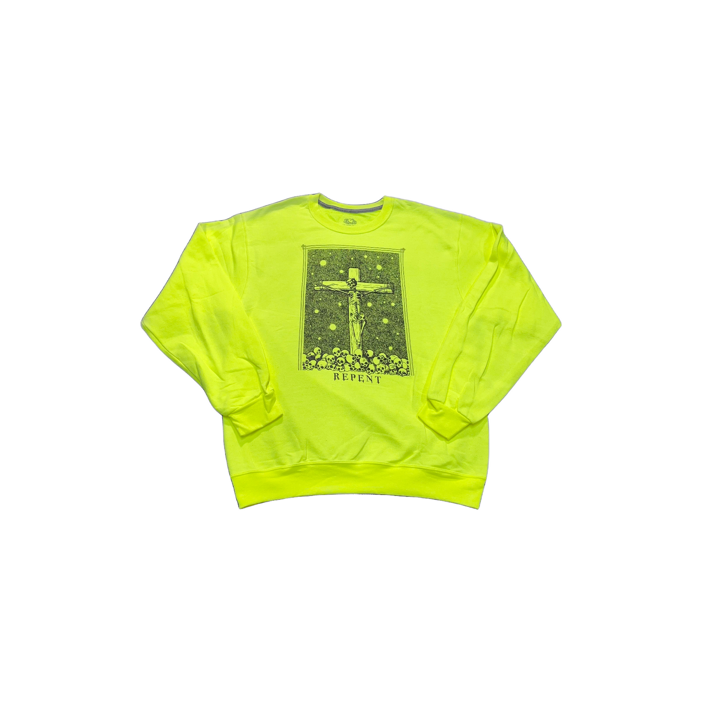 Neon REPENT Crewneck