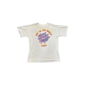 Vintage 1974 Three Dog Night Joy to the World Tour shirt (medium)