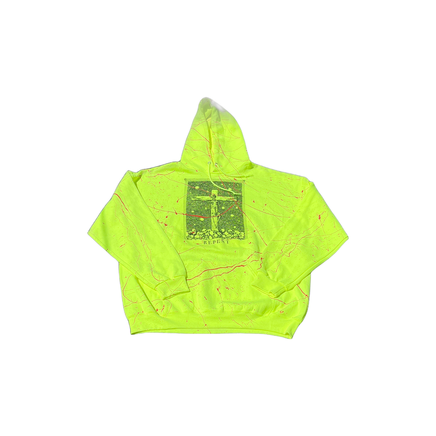 Neon Repent Hoodie