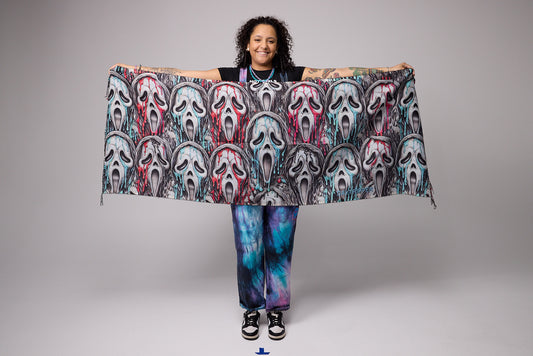 Ghost Face Pashmina - Colorful