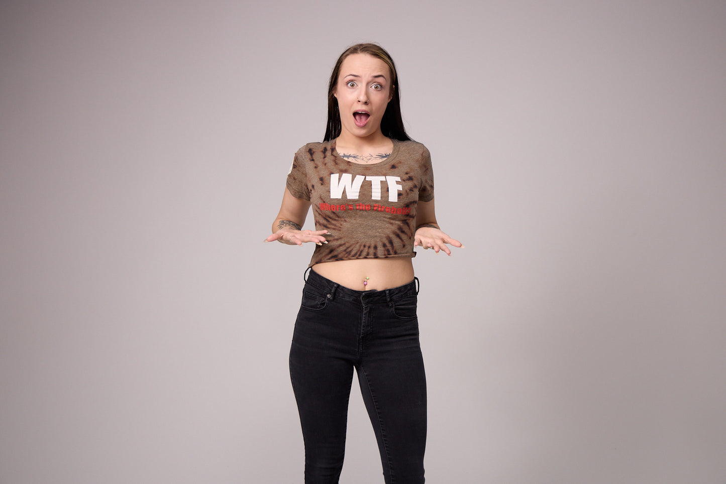 Fireball Crop Top - (Small)