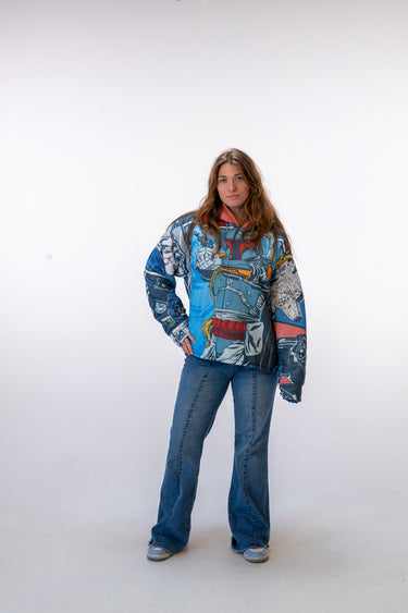 Daytripper Cut-n-Sew hoodie #039 - 1of1 size Small