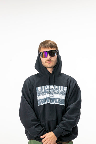 Last Supper Hoodie - Black