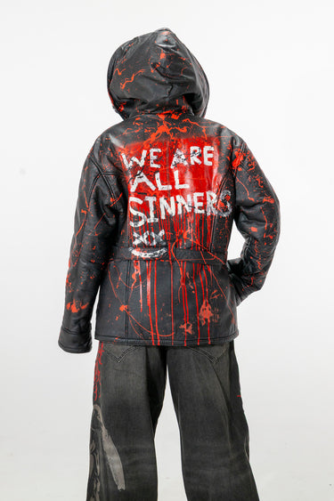 1of1 SINNERS leather jacket