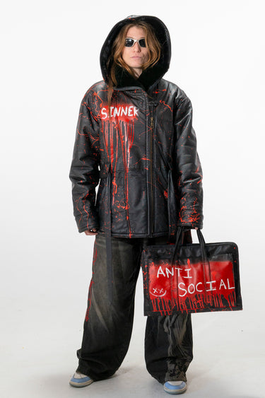 1of1 SINNERS leather jacket