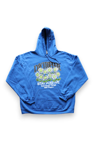 STAY POSITIVE HOODIE - BLUE