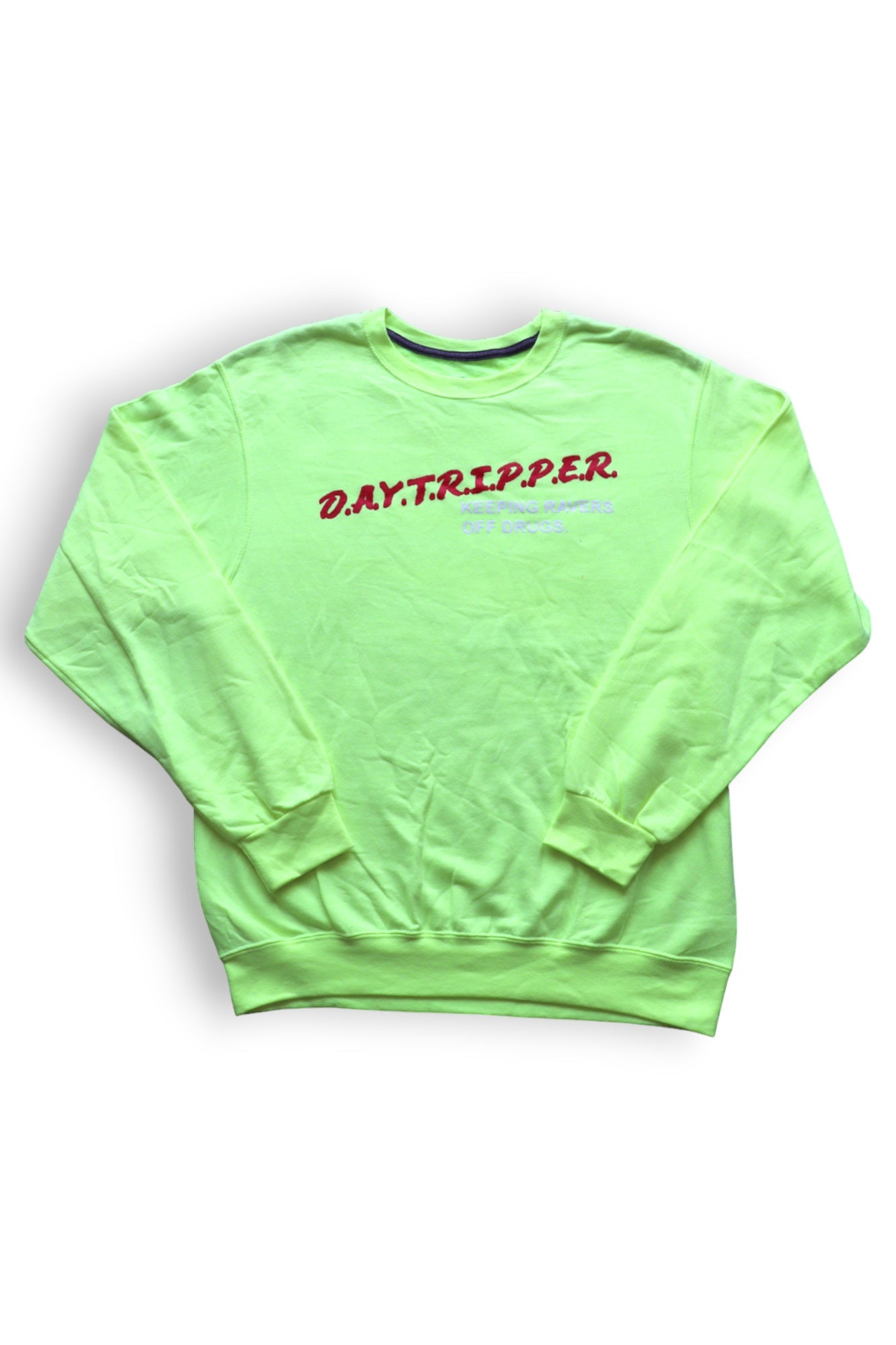 DARE TRIPPER CREWNECK NEON - Medium