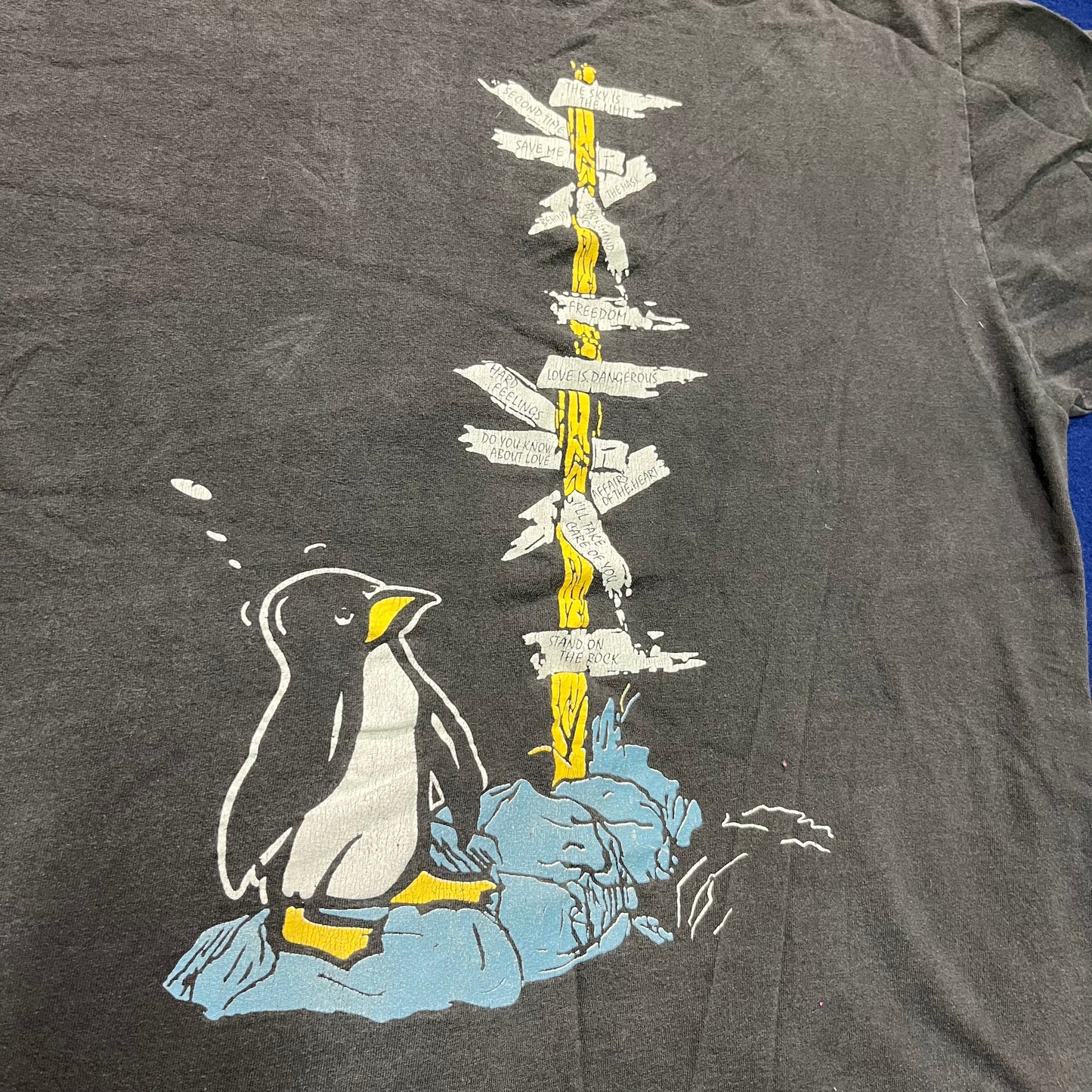 Vintage 1980 Fleetwood Mac Penguin shirt (small)