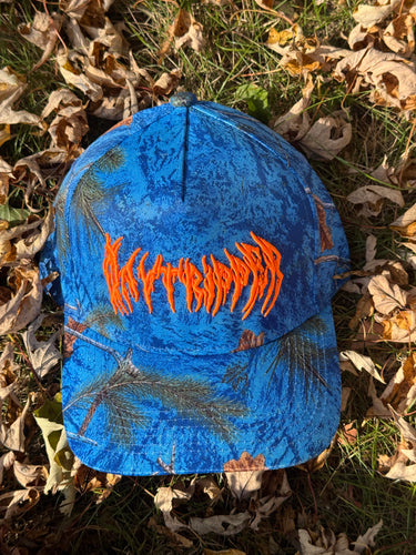 Snapback Trucker hat - Blue Camo